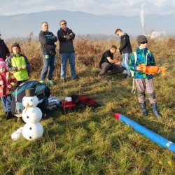 Snehulak a Modro-cervena 4xROS